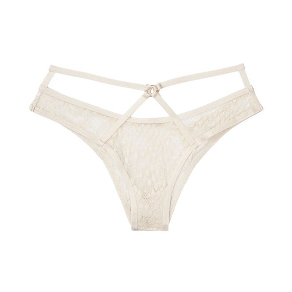 Victorias Secret Snake BRAZILIAN Ring Straps WHITE - Picture 3 of 7